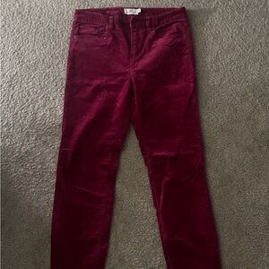 Cranberry Vineyard Vines Corduroy Pants